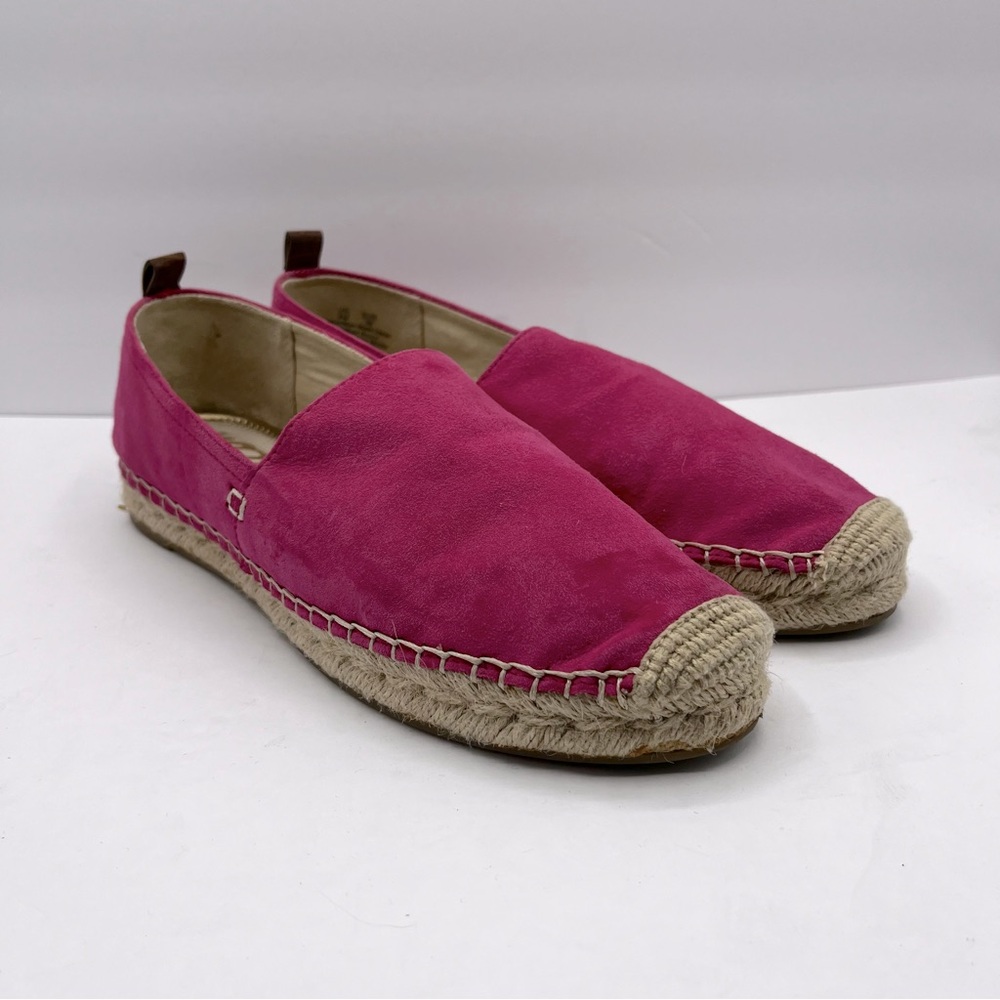 Sam Edelman Size 8M Women’s Khloe Pink Peony Espadrille Flats